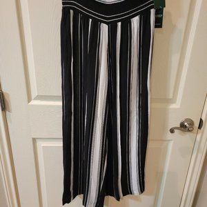Wide legged, smocked waist Ralph Lauren pants, size small
